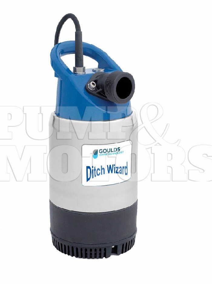 Goulds 2DW1011 1HP Submersible Dewatering Sump Pump 115V